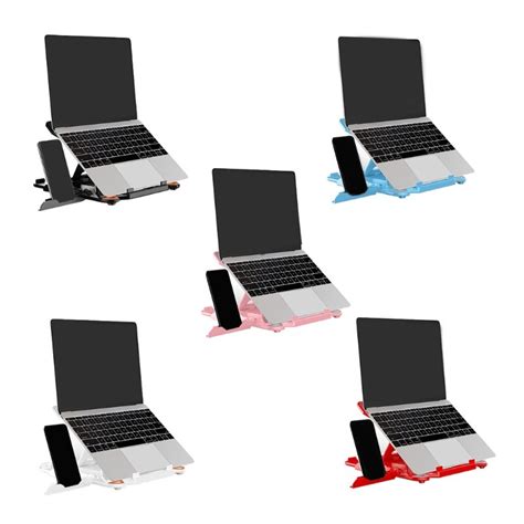 Laptop Stand Met Telefoon Houder Verstelbare Draag Grandado