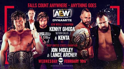 Aew Dynamite Results Kenta And Kenny Omega Vs Jon Moxley And Lance Archer