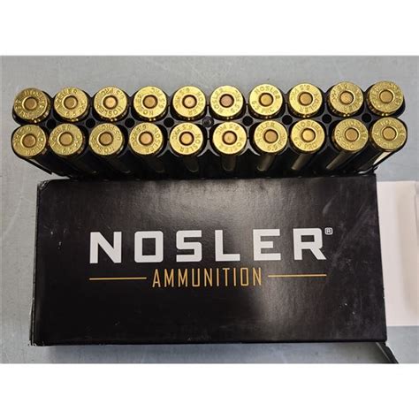 6 5 Prc Nosler Ballistic Tip 140 Gr Hunting Ammo 20 Rds