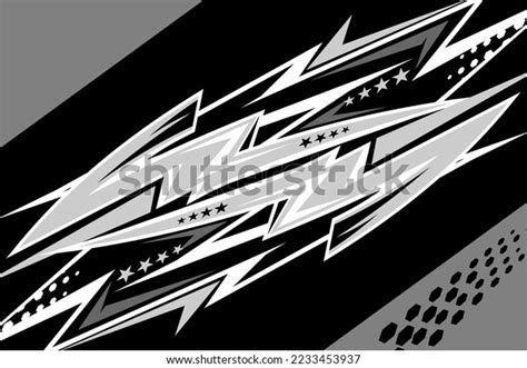 Racing Background Vector Design Unique Pattern Stock Vector Royalty