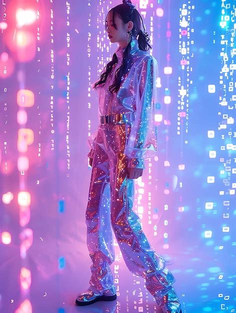 Premium Photo | Cyber Fashion and Tech Models Unveiling Futuristic ...