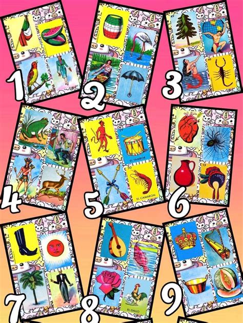 Loteria Cards Free Cards Boards Save Create Gaming Standing