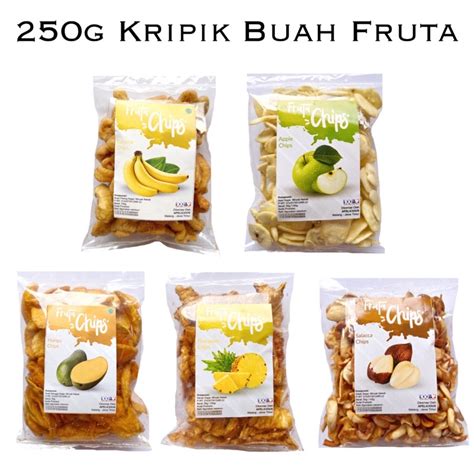 Jual MURRRMERRR APELICIOUS Keripik Kripik Buah Fruta 25g Apel Pisang