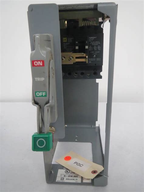 Square D Gjl36020 480v Ac 20a Amp Disconnect Breaker Mcc Bucket B340226