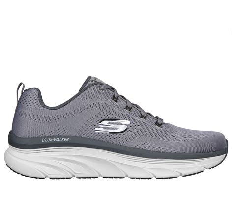 Ripley ZAPATILLAS HOMBRE SKECHERS URBANAS GRIS D LUX WALKER