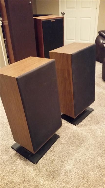 Polk Monitor 10b Recapped With Stands And Peerless Tweeters Audio