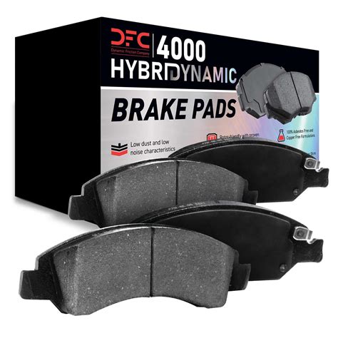 Dynamic Friction Company Front 4000 Hybridynamic Brake Pads 4000 1303