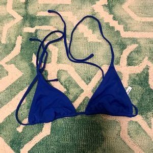 Forever Swim Nwot Forever Royal Blue String Bikini Set Sz M Poshmark