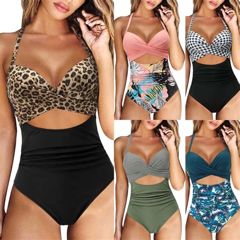 Comprar Traje De Ba O Push Up De Una Pieza Ba Ador Monokini Ropa De