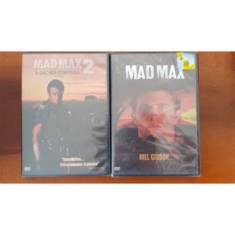 Dvd Mad Max 1 And 2 Novos Novo Mel Gibson Shopee Brasil