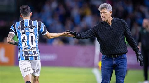 Renato bate no peito e defende esquema tático do Grêmio Eu já falei