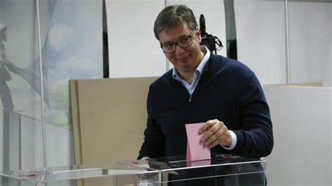 Wahl In Serbien Partei Von Pr Sident Vucic Gewinnt Parlamentswahl In