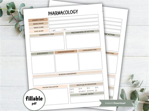 Pharmacology Guide Diy