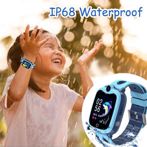 Montre Connectée Enfant 4G Gps Wifi Appel Vidéo Montre Gps Enfant