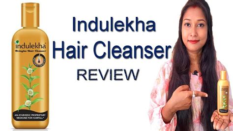 Indulekha Shampoo Review Indulekha Bringha Hair Cleanser Youtube