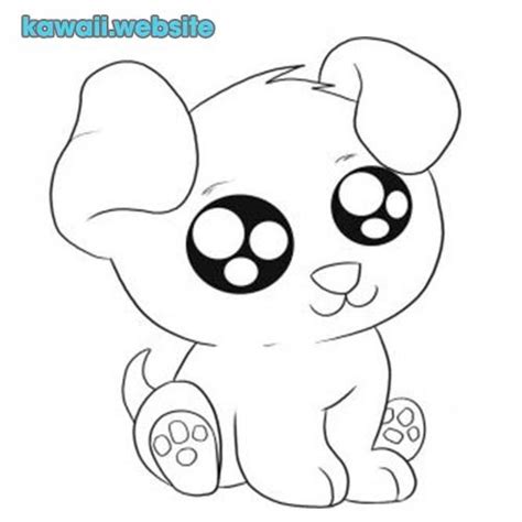 Perritos Imagenes Tiernos Dibujos Kawaii Para Colorear Realtec | The ...