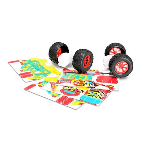 Hot Wheels Monster Trucks Creează propria mașinuță monster buc Tulli ro