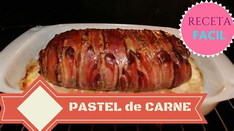 Pastel De Carne Relleno De Jamón Queso Y Huevo