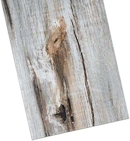 Livelynine Peel And Stick Wood Planks For Walls Thin 4pcs 6X36 Peel