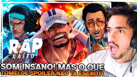 Reagindo A Faces Da Justi A Almirantes One Piece Kaito Ft