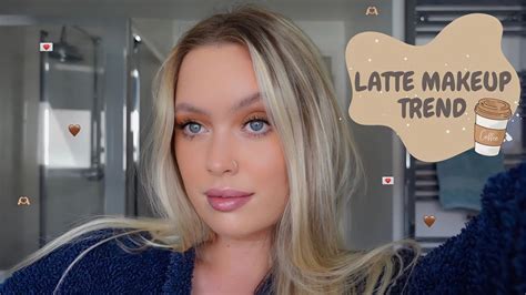 The Latte Makeup Trend Acne Prone Skincare Makeup Tutorial🤎 Xx Youtube