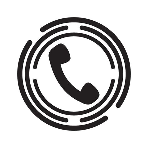 phone icon logo vector design template  vector art  vecteezy