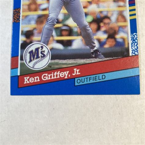 Ken Griffey Jr Donruss Error Card