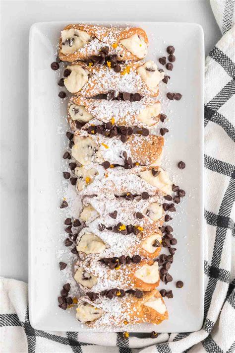 Traditional Cannoli Filling Recipe - Olive & Artichoke