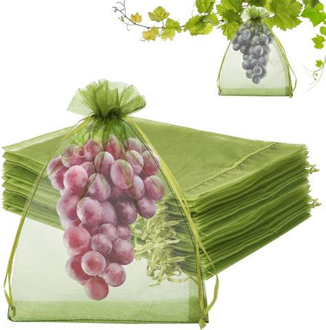 Amazon Pcs Fruit Protection Bags X Inch Fruit Netting