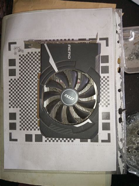 MSI AERO GTX 1050ti 4GB
