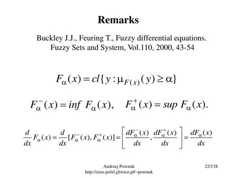 PPT Numerical Solutions Of Fuzzy Partial Differential Equation And