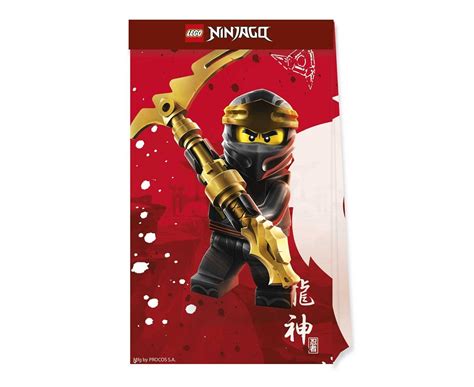 LEGO NINJAGO Party Supplies Birthday Etsy