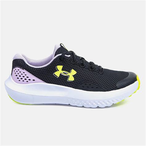 Under Armour Ua Ggs Surge 4 Black Purple Ace High Vis Yellow 3027108 001