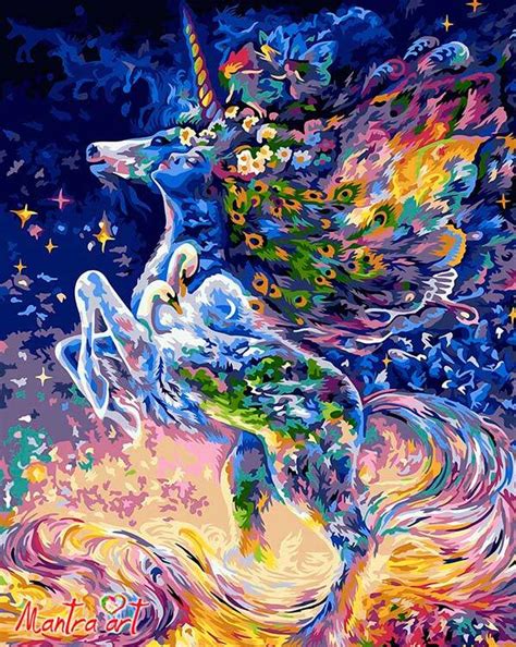 Картина по номерам Mantra Art Исполнение желаний Жозефины Уолл, 40x50 ...