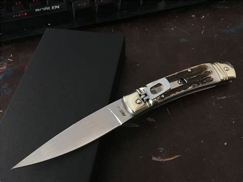 NEW AKC Italy AKC Italian Knife D2 Tool Steel Blade Cutting Tools ...