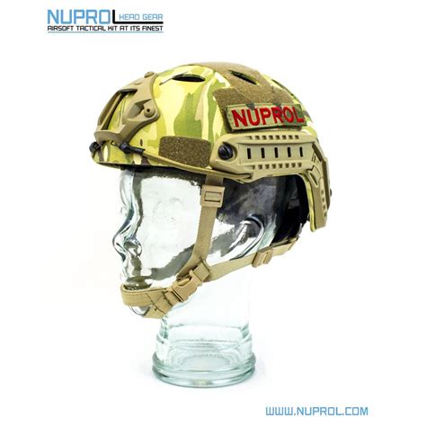 Nuprol Fast Railed Airsoft Helmet Multi Terrain Defcon Airsoft