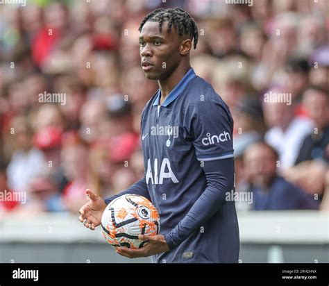 Destiny Udogie Tottenham Hotspur during the Premier League match Brentford vs Tottenham Hotspur ...