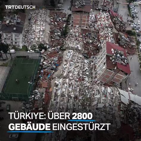 TRT Deutsch on Twitter Das Erdbeben der Stärke 7 7 in Türkiye hat