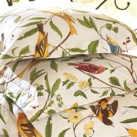 I Love This Bird Pattern Duvet Cover From Pottery Barn Pottery Barn