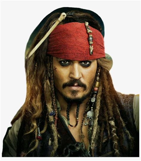 Jack Sparrow Johnny Depp Pirates Of The Caribbean Transparent Png