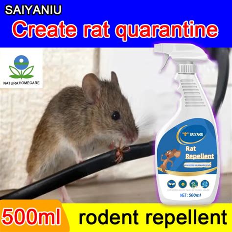 ORIGINAL Saiyaniu Rat Spray Killer 500ml Repel Mice With Scent Non