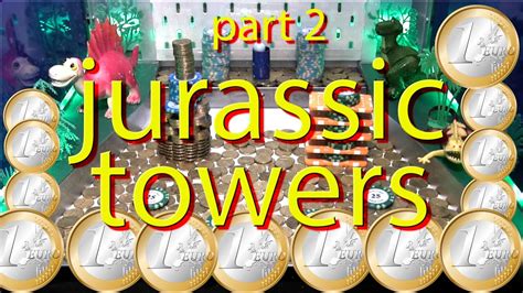 Jurassic Towers Part 2 Euro Coin Pusher Episode 190a YouTube