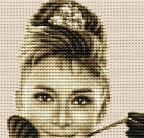 Carmen Cross Stitcher Audrey Hepburn