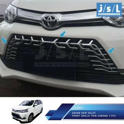 Jual Grend New Avanza Veloz Grille Depan Front Grille Radiator Trime