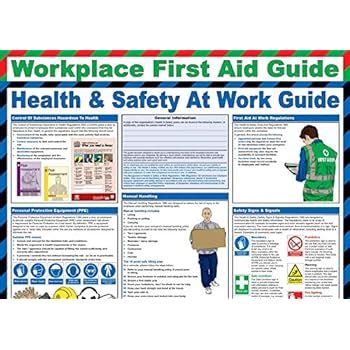 Safety First Aid Group Health Safety At Work Guide Poster Laminated