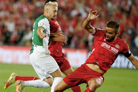 Champions League Game Between Maccabi Haifa And Hapoel Beer