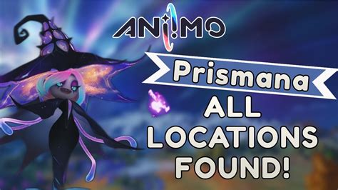 Aniimo ALL Prismana Forms And Locations Closed Beta Test 2 YouTube