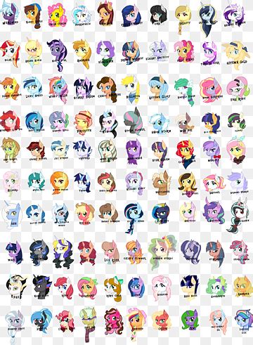 My Little Pony Characters Photos And Names - Infoupdate.org