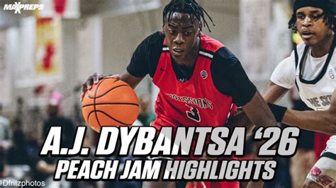 High School Basketball 247sports Pegs A J Dybantsa As Top Prospect In