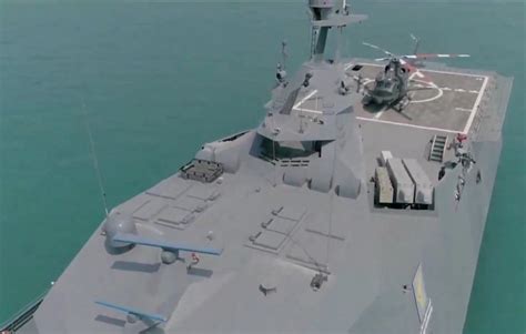 Missile Armament Of The Shahid Soleimani Type Irgc Navy Catamaran The